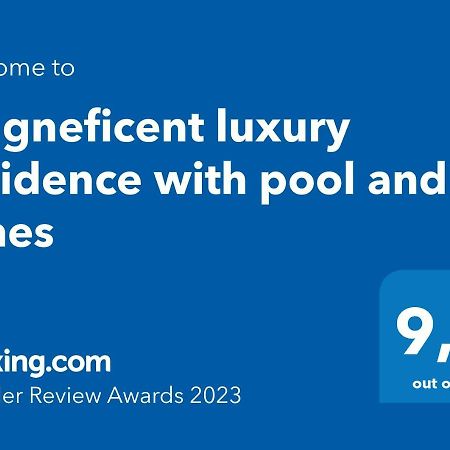 Magneficent Luxury Residence With Pool And Fitnes Istanbul Exterior foto